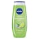 NIVEA Shower Gel Body Wash, Lemongrass &amp; Oil Caring Oil Pearls Lemongrass Scent, 250ml