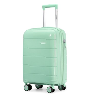 VIPTOUR Single Cabin Luggage PP Body 8 Wheels With TSA Number Lock 20 Inches