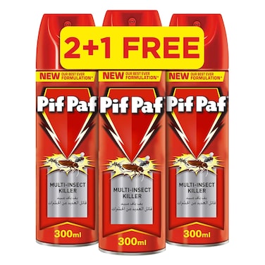 Pif Paf Multi Insect Killer 300 ml x 3