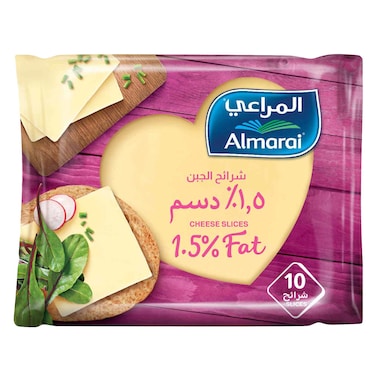 Almarai Fat Free Cheese Slices 200g