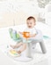 Kikibebe-2In1 Baby Fitness Dinning  Chair With Piano-multicolor-unisex