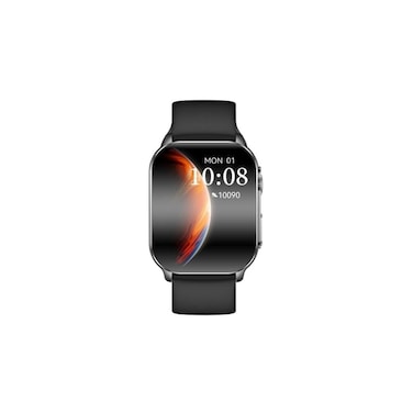 Libro curved smart watch and sports bracelet - black