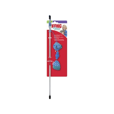Kong Teaser Scrattles Fish Cat Toy - Assorted
