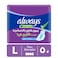 Always Aloe Cool Pads for Light Days 50 Long Maxi Thick Pads