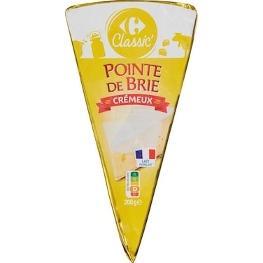 Carrefour Classic Creamy Brie Cheese 200g