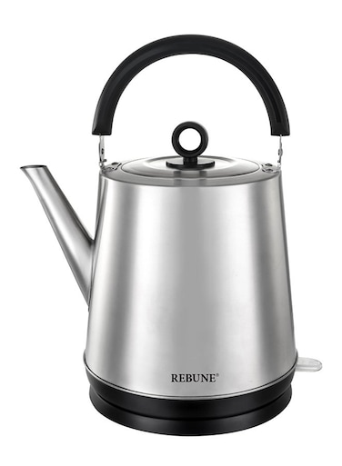 Steel Electric Kettle With Dry Boil Protection System 5 L 2200 W RE-1-129 silver