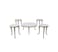 4+1 Ceramic Service Table Set - Gold