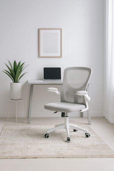 Swivel Office Chair - Gray