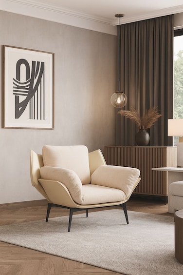 كرسي مكتب دوار - أبيض