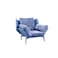 Bocce Recliner Chair - Blue