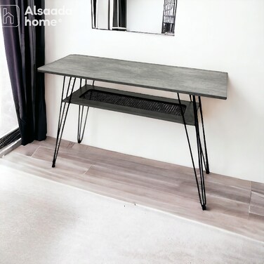 مدخل استقبال 80-120-40 سم - رمادي