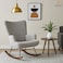 Rocking Recliner Chair - Gray