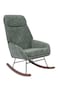 Rocking Recliner Chair - Gray