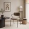 Outdoor Iron Single Chair - Gray