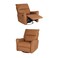 Swivel Rocking Recliner Chair - Coffee