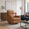 Swivel Rocking Recliner Chair - Coffee