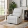 Fixed Recliner Chair - Light Gray