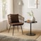 Single Fabric Chair - Cafe