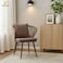Single Fabric Chair - Cafe
