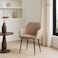 Single Boucle Chair - Beige