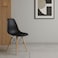 Single Fiber Chair - Black