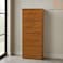 Multi-purpose shoe cabinet 158x25x62 - Brown