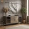 Multipurpose Buffet Cabinet - 40X90X160 cm - Gray