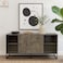 Multipurpose Buffet Cabinet - 40X90X180 cm - Gray