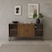 Multipurpose Buffet Cabinet - 40X90X180 cm - Coffee