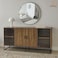 Multipurpose Buffet Cabinet - 40X90X200 cm - Coffee