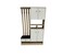 Multipurpose Wardrobe 120x32x200 - White and Beige