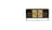 Multipurpose Buffet Cabinet - 40x90x160 cm - Coffee