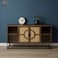 Multipurpose Buffet Cabinet - 40x90x160 cm - Coffee