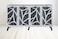 Wooden reception cabinet - 88x40x160 cm