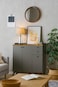Multi-purpose shoe cabinet 100x34x98 - Gray