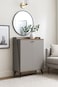 Multi-purpose shoe cabinet 80x34x98 - Gray