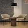 Tea table set with 2 chairs - wood