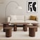 طقم طاولات خدمة  خشب 4+1 -كوفي