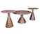 طقم طاولات خدمة  خشب 2+1 -كوفي