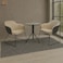 Tea Table Set - 2 Chairs - Beige