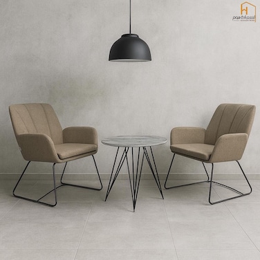 Tea Table Set - 2 Chairs - Coffee