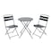 Tea Table Set - 2 Chairs - Dark Green