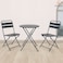 Tea Table Set - 2 Chairs - Dark Green