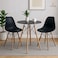 طقم طاولة شاى-2 كرسي-اسود