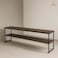 TV Unit - 180 x 50 x 39 cm - Brown