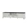 TV Unit - 200 x 40 x 50 cm - White