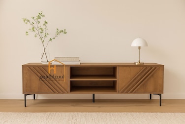 TV Unit - 160x40x45cm - Brown