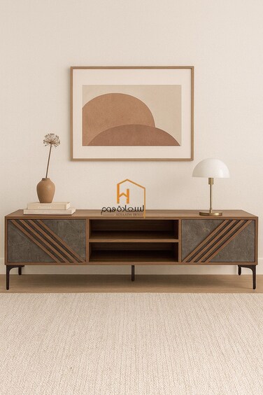 وحدة تلفزيون- 160×40×45سم- بني