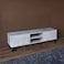 TV Unit - 160x40x45cm - Light Gray