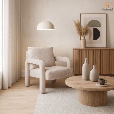 كرسي مخمل مفرد-70x80x70-رمادى